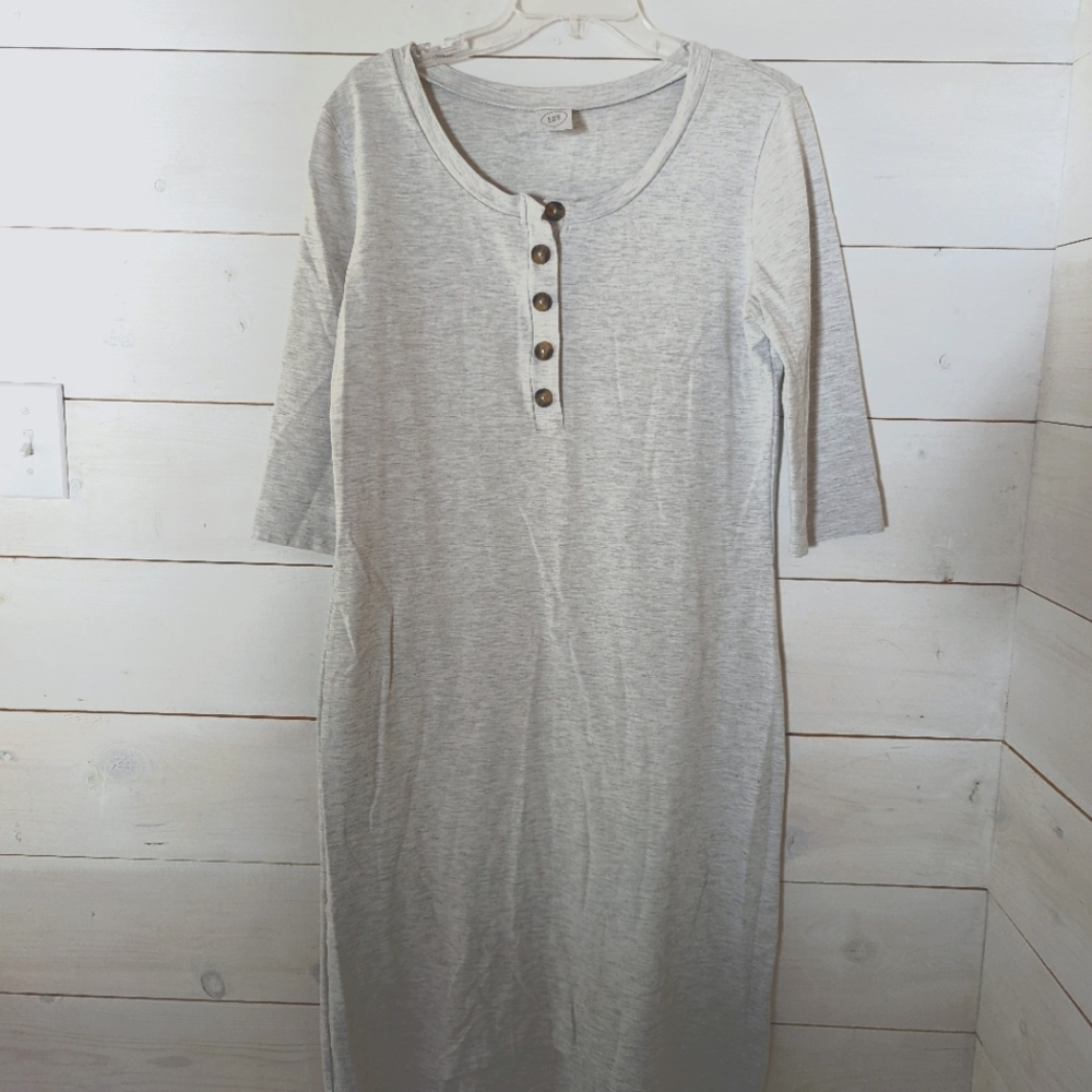 Nursing Friendly Midi Dress
